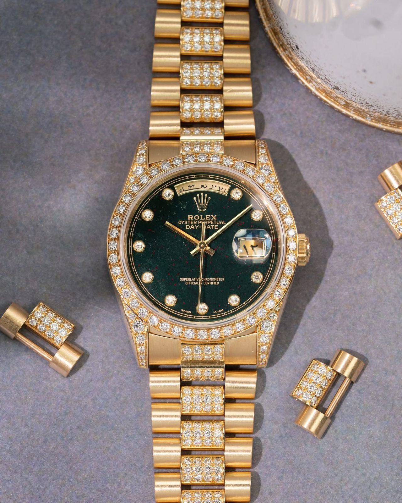 شراء ساعات رولكس دهب