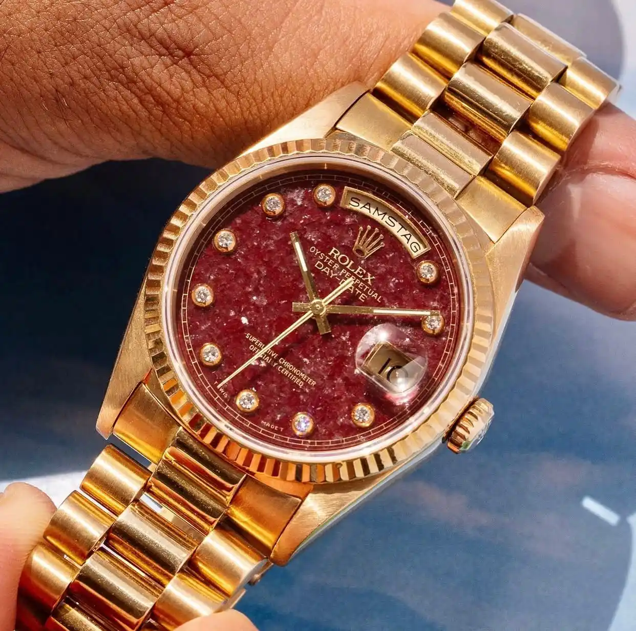 بيع ساعة رولكس داي ديت (Day-Date)